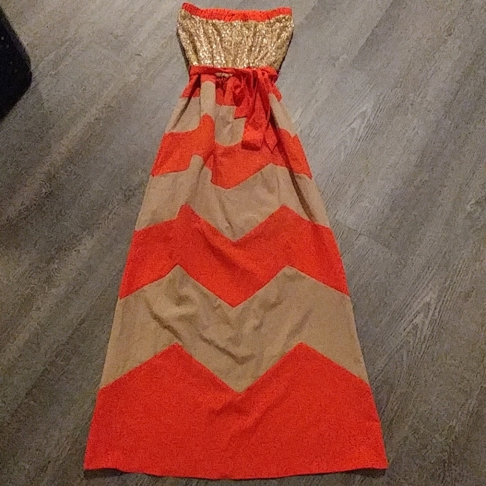 Strapless Maxi Dress